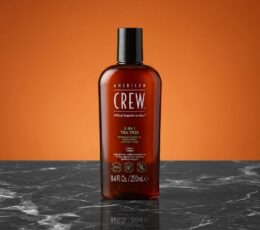 American Crew 3-in-1 Tea Tree All-In-One Shampoo, Conditioner & Body Wash 250 ml